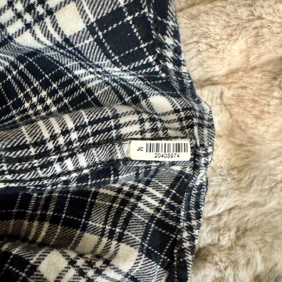 Brooks Brothers Plaid Cotton Shirt with Contrast Collar & Cuffs | Size 16 - Picture 12 of 12